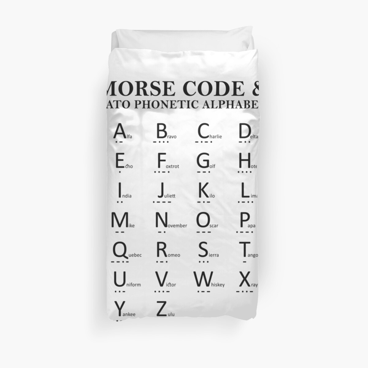 Morse Code And Phonetic Alphabet Contrast Tank By Rogue Design Porn