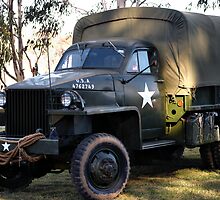 ARMY TRUCK by Cheryl Hall