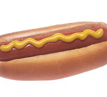 Hot Dog with Mustard by BravuraMedia