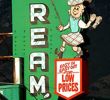 Reams Grocery Store Sign by Ryan Houston