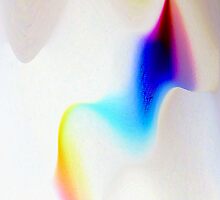 RIBBONS OF COLOR, SWIRLS OF WHITE by Dayonda