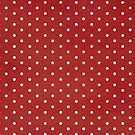 Red polka dots by MagentaStyle