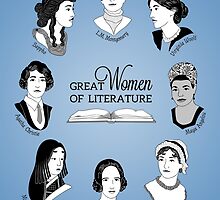 Great Women of Literature by geeksweetie