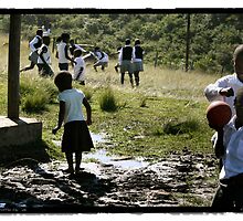 South African School Yard by Joe Mckay