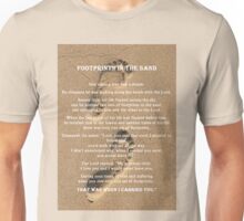 footprints in the sand t shirt