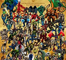 Lycancy - Characters Poster by EJTees
