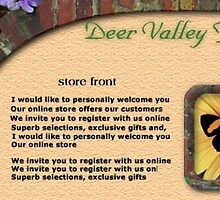 Deer Valley Florist web site concept 2 by Todd Weidman