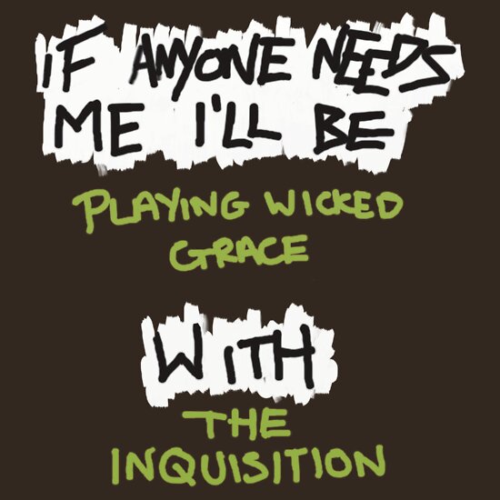 inquisition t shirt