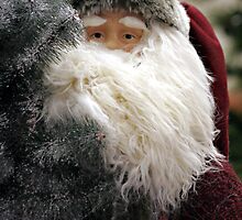 Santa Claus Christmas Card by Christine Till @ CT-Graphics
