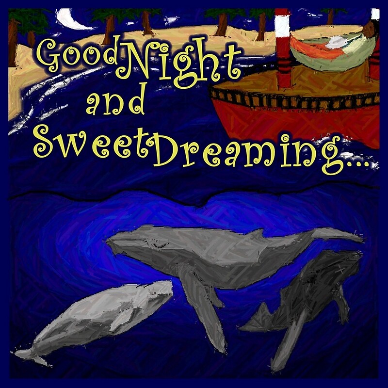 &quot;Good Night Wishes Poster&quot; Posters by Kristin Sharpe | Redbubble