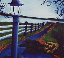 Garden on the Lake by Jill Mattson