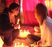 Receiving a Blessing by Lila Alias