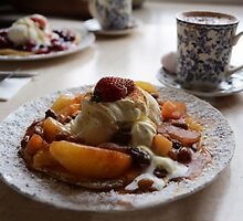Apple Pancake with Cream by GrannyMay