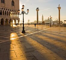 Venice waking up by Yannis Larios