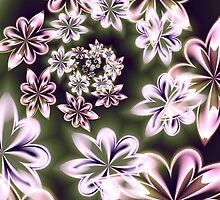 Flowers in Neon by EleandraSouza