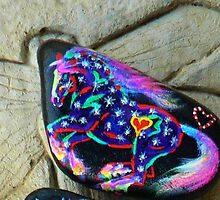 Rock 'N' Ponies - NIGHT SPIRIT PONY by louisegreen