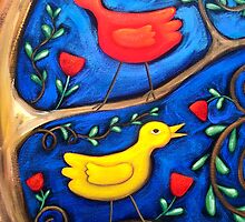PASAREA MAIASTRA 2 ( MIRACULOUS BIRD 2 ) by ART PRINTS ONLINE by artist SARA CATENA