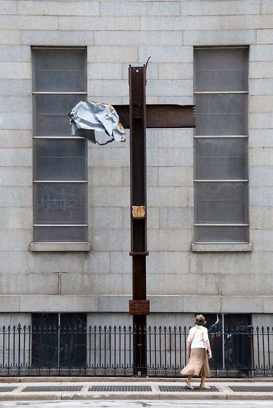 "The Cross at Ground Zero" Photographic Prints by Louis Galli Redbubble