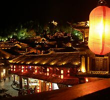 night scenery in Lijiang Old City by itourbeijing