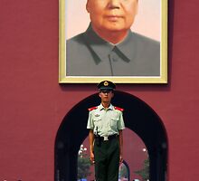 Mao portrait - China by chrisfx