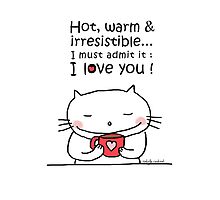 Coffee ... be my Valentine / Cat doodle by eyecreate
