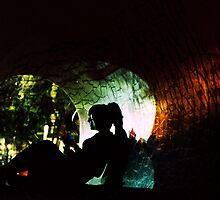 Cracked Tunnel by MichaelCouacaud