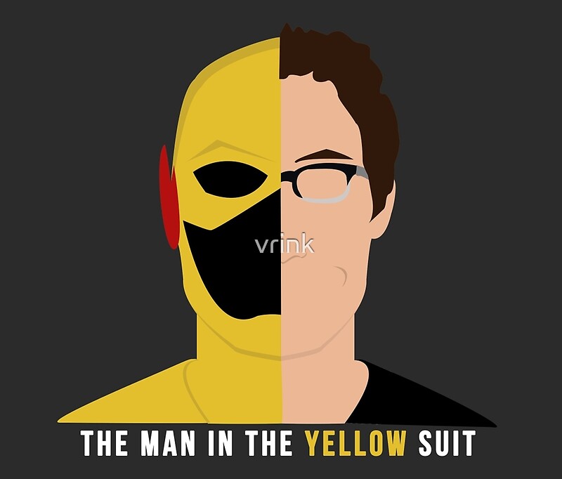 "The Man In The Yellow Suit 1/2" Travel Mugs by vrink Redbubble
