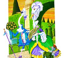 Birds of a Feather (Watercolour on cold--press illust Board)) by Rory Stapleton
