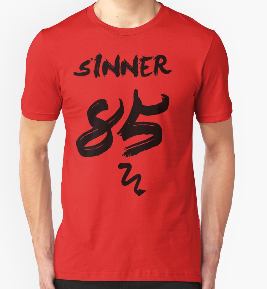 sinner tshirt