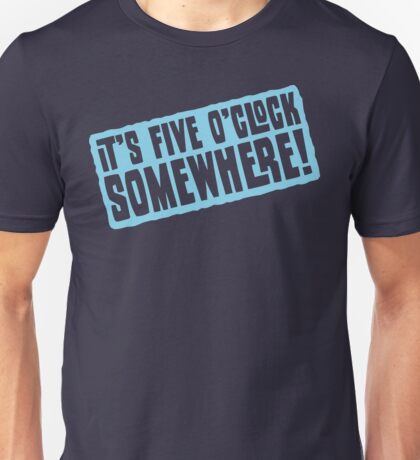 5 oclock somewhere shirt