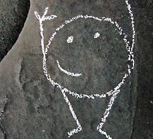 Happy face person by funmom