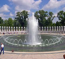 World War II Memorial by Van Coleman