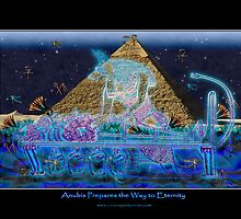 "Anubis Prepares the Way To Eternity" by Skye Ryan-Evans
