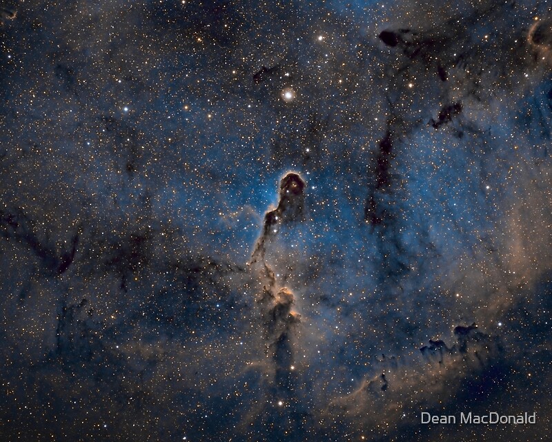 Ic Elephant S Trunk Nebula By Dean Macdonald Redbubble