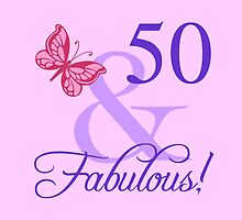 Fabulous 50th Birthday For Her by thepixelgarden