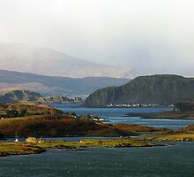 Scottish Highlands meets civilisation by AA Fer
