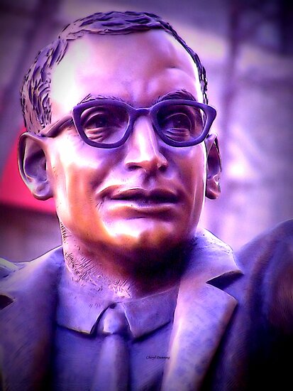 John Hirsch Statue by Cheryl Dunning - pp,550x550