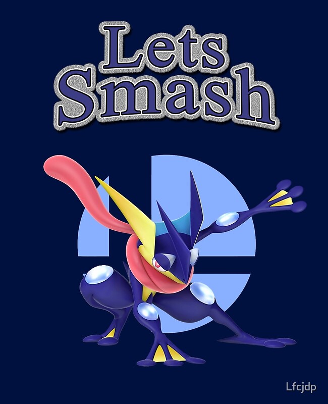 "Smash Bros Greninja original" Posters by Lfcjdp Redbubble