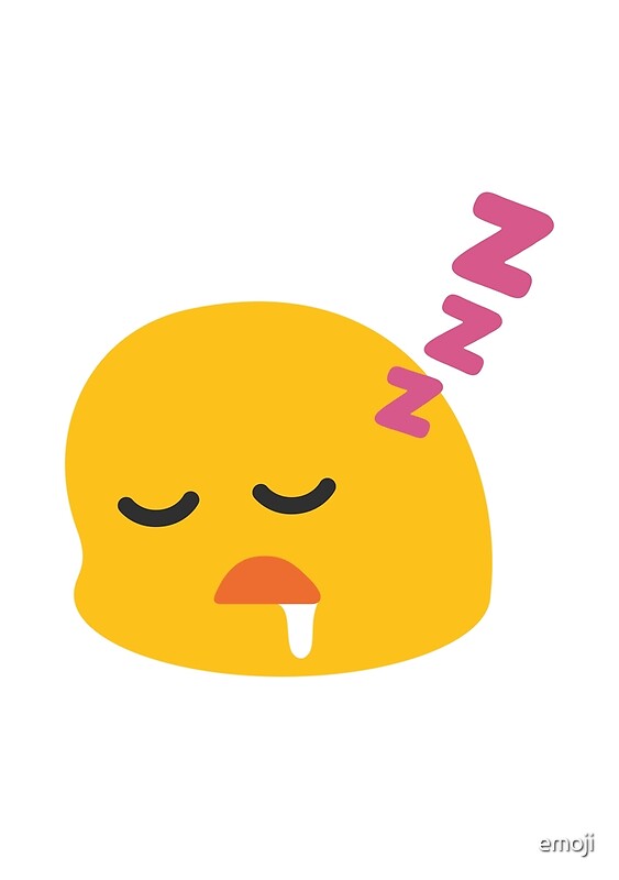 Sleeping Face Emoji: Duvet Covers | Redbubble
