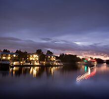 Couran Cove Night by pixelvandal
