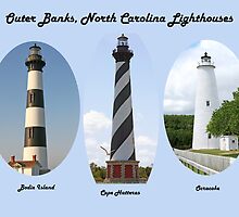OBX Lighthouses by Karl R. Martin