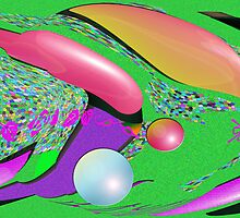 PIng Pongin Space by Lazarita Betancourt