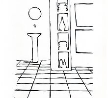 In remember : Bottle in Bathroom by LINEart