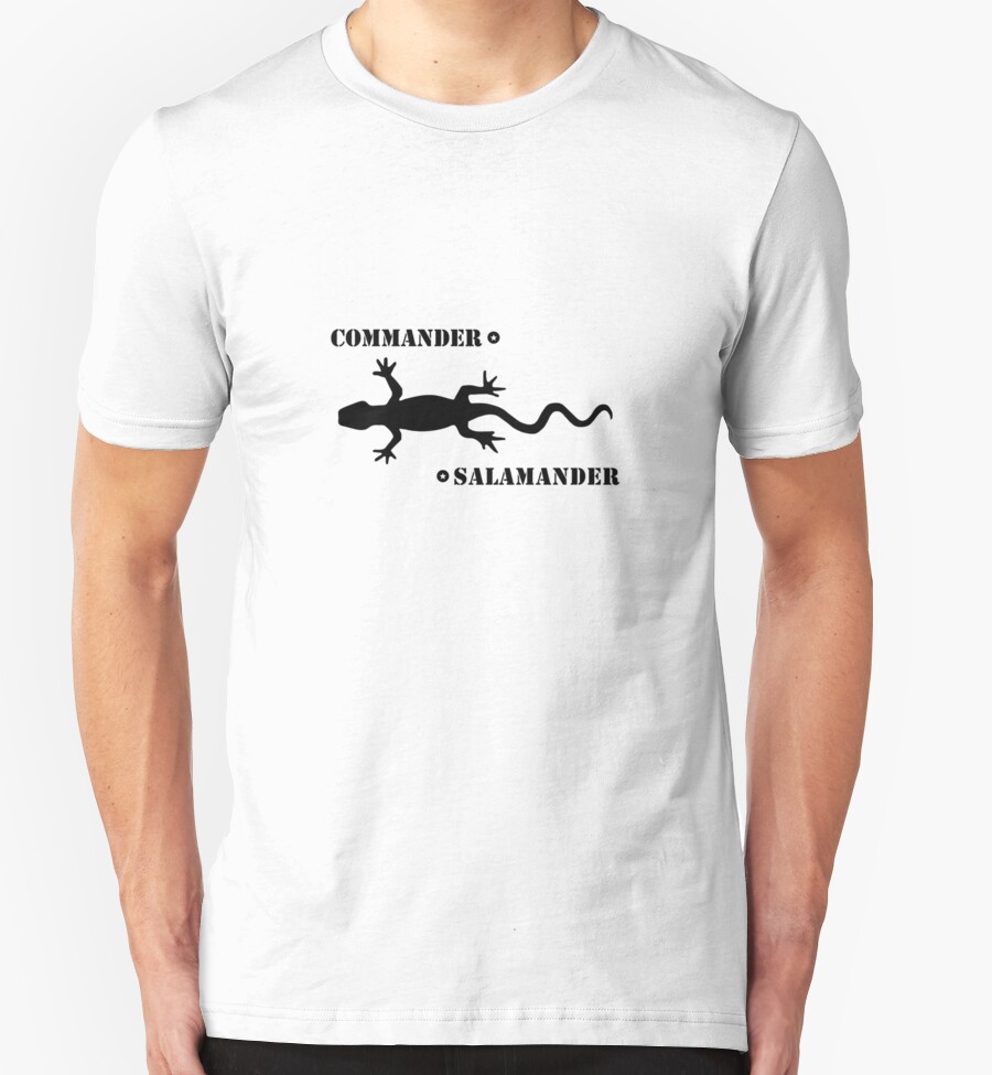 Commander Salamander - Washington D.C. T-Shirts & Hoodies by