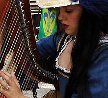 Harpist by Rodney Williams