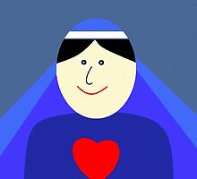 Mary, Mother of God by ClarenceJones