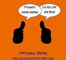 Opposable thumbs by whoiam