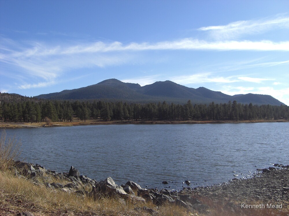 "Cataract Lake, Arizona" by Mead Redbubble