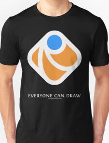 Everyone can draw (black) T-Shirt