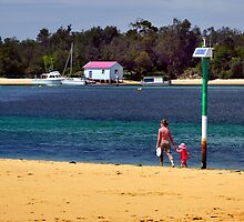 Merimbula Lake by Darren Stones